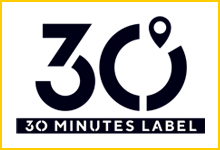 30 MINUTES LABEL