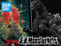 バンダイ：S.H.MonsterArts「ゴジラ (1989) 『ゴジラVSビオランテ』 -Movie Graphic Plus-」