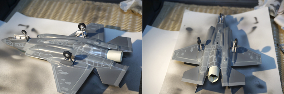 ハセガワ：1:72スケール プラモデル F-35A ライトニングII