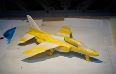 ハセガワ：1:72スケール 飛行機D11　川崎 T-4“ブルーインパルス