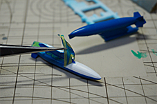 ハセガワ：1:72スケール 飛行機D11　川崎 T-4“ブルーインパルス