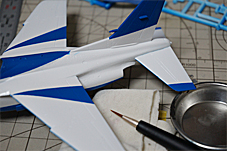 ハセガワ：1:72スケール 飛行機D11　川崎 T-4“ブルーインパルス