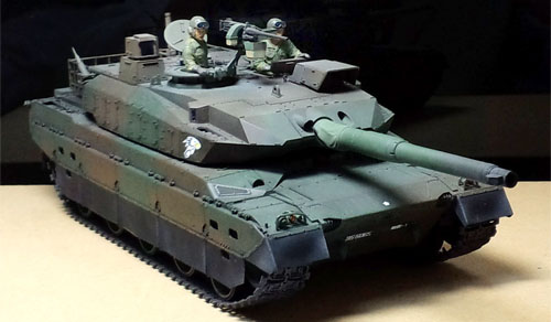 タミヤ:1/35 ミリタリーミニチュアシリーズ No.329「陸上自衛隊 10式戦車」