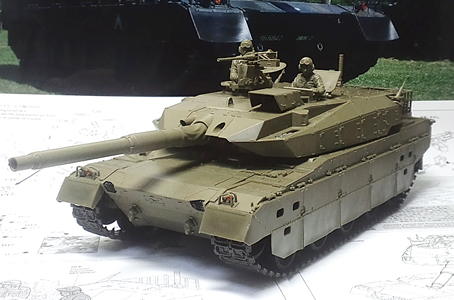 タミヤ:1/35 ミリタリーミニチュアシリーズ No.329「陸上自衛隊 10式戦車」