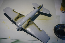 タミヤ：1/72 ウォーバードコレクション No.71「F6F-3 ヘルキャット」