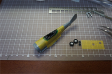 まとめて艶消し黒塗装