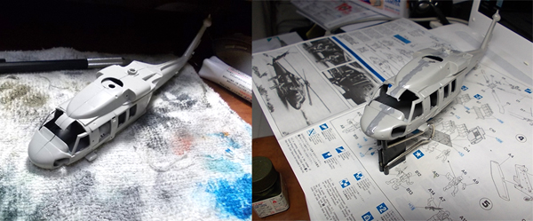 ハセガワ：1/72　UH-60A ブラックホーク