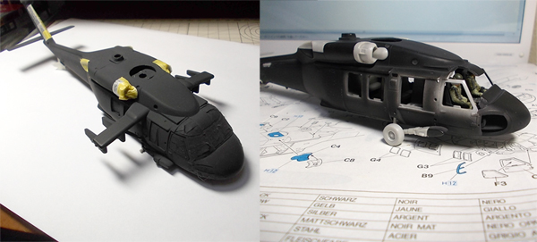 ハセガワ：1/72　UH-60A ブラックホーク